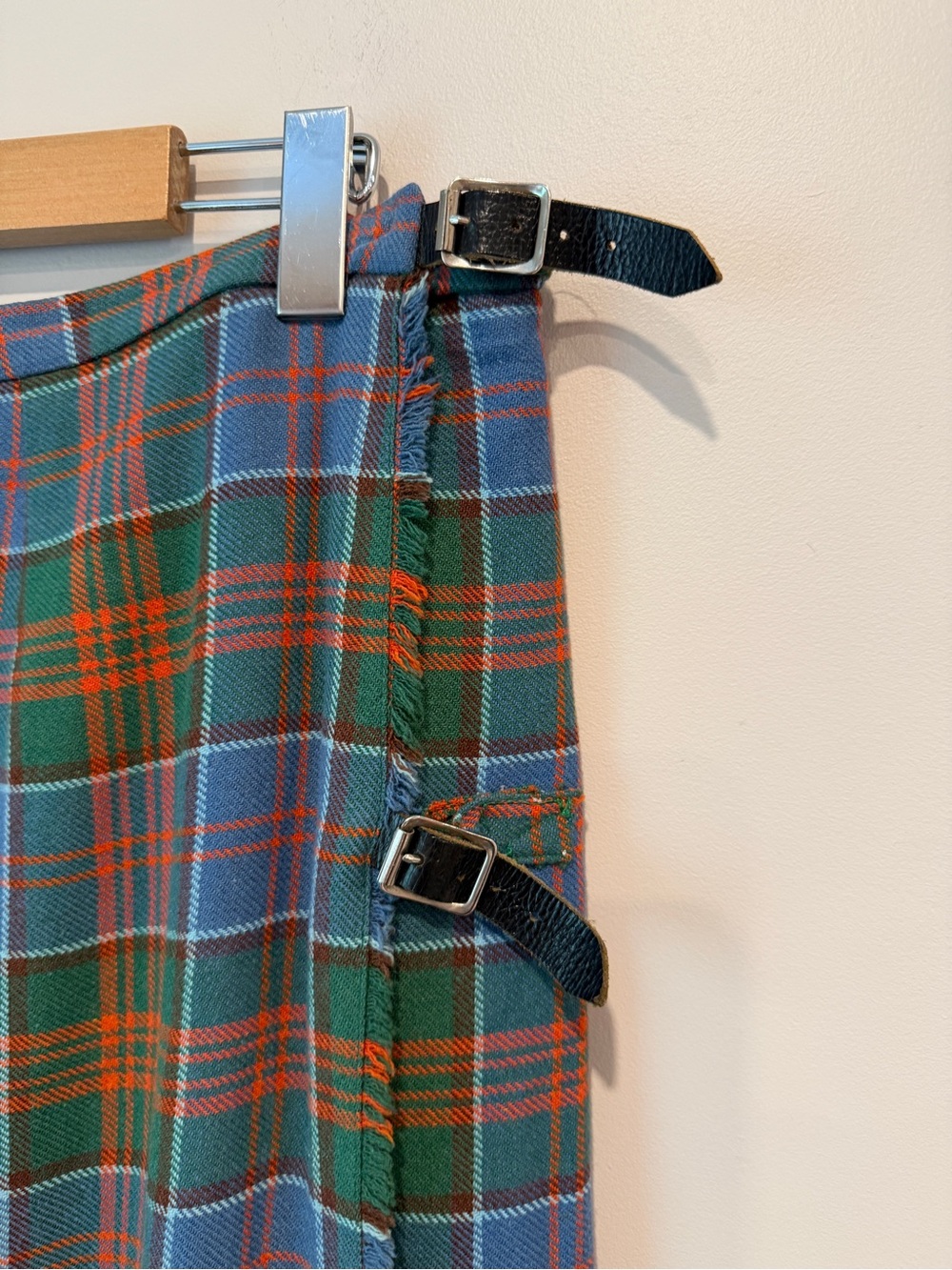 Balmoral Vintage Wool Maxi Kilt Skirt MacDonald of Clanranald Ancient - Picture 5 of 12